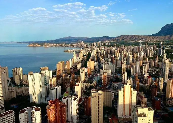 Luxurious 2br Sea Panoramic View Pool Gym Apartment Benidorm