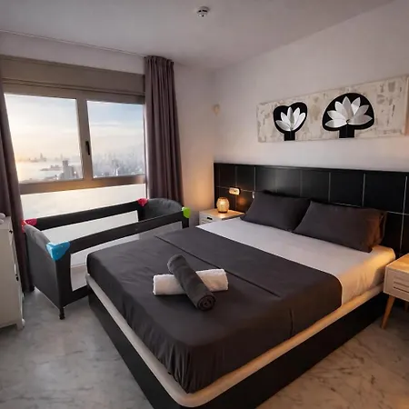 Apartmán Luxurious 2br Sea Panoramic View Pool Gym Benidorm