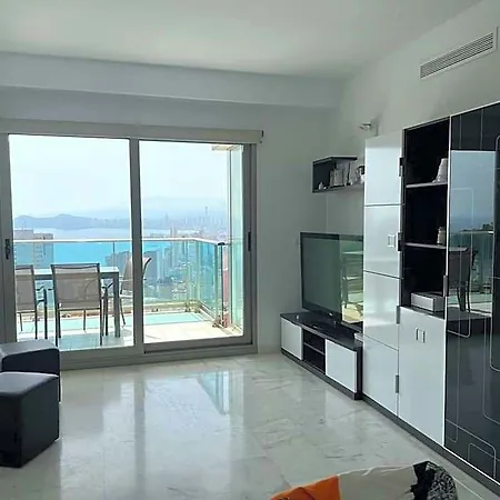 Apartment Luxurious 2br Sea Panoramic View Pool Gym Benidorm
