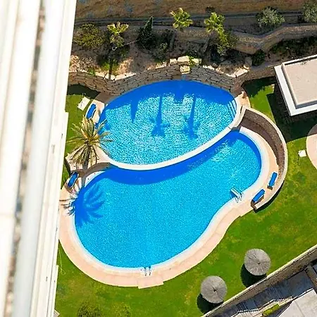 Luxurious 2br Sea Panoramic View Pool Gym Benidorm