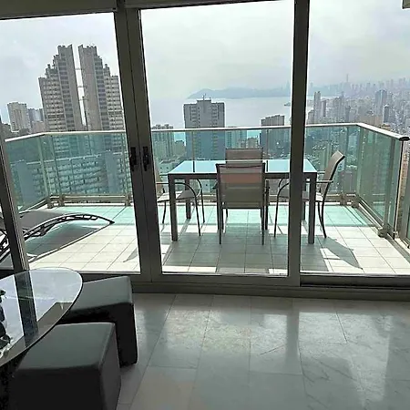 Apartment Luxurious 2br Sea Panoramic View Pool Gym Benidorm